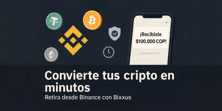 Como retirar desde Binance a Nequi
